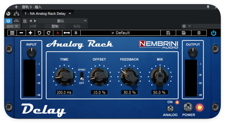 图片[1]-NA Analog Rack Delay_延迟-艾瑞乐精品音频资源网