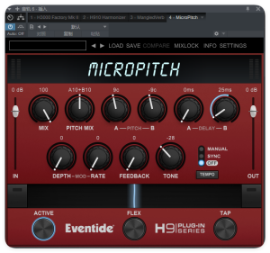 Micropitch_音高调制/延迟-UI封装